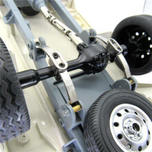20 Paar Stalen Schokabsorptie Bladveren Ophanging voor WPL D12 B14 B24 B16 B36 RC Vrachtwagen Auto-Onderdelen Accessoires