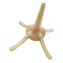 Quality Wooden Trumpet Display Stand Compacts Size Fits Any