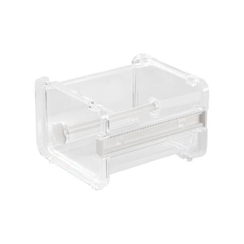 Easy One Hand Operated Tape Cutter For Quick Sticker Application