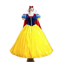 (S) Robe de princesse Peach rose reine pour Halloween, costume de scène adulte