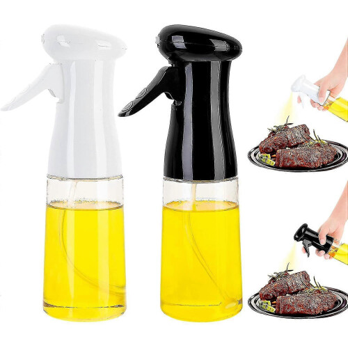 (White) 210 ml olivoljespray, köksspraydispenser för matlagning