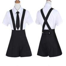 (XS) Abito cosplay anime a maniche corte per feste di Halloween, perfetto per i personaggi.