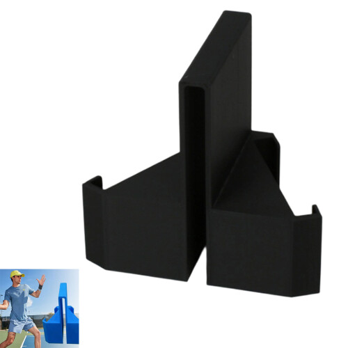 Tennis Training Net Mount for Smartphones Captures High-Black