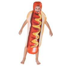 (XL) Body w kształcie hot doga na imprezę halloweenową, występ sceniczny i kostium cosplay
