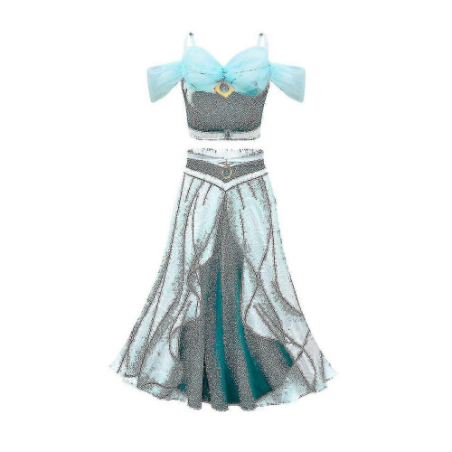 (85) Costume de princesse Jasmine - Ensemble 2 pièces