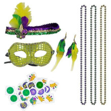 (set 4) Kit di accessori per la festa di Carnevale per costumi