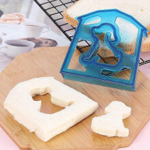 (Puppy) Kids DIY Bread & Cake Sandwich Cutter Mold Set Kitchen Tool