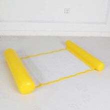(as11) Aufblasbare, faltbare PVC-Sommer-Wasserhängematte/Luftmatratze/Strandliege