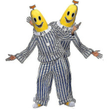 (M(height 175-185cm)) Costume da cosplay di Bananas in Pajamas, serie TV