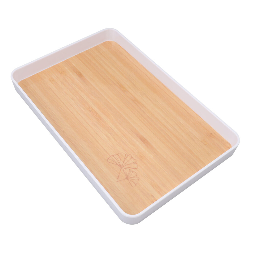 Versatile Rectangular Plastic Tray 35x23cm