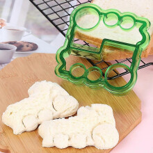 (Train) Kids DIY Bread & Cake Sandwich Cutter Mold Set Kitchen Tool