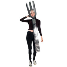 (DD505) Rolig Cosplay-servis-outfit Halloween-parodi-festdräkt scenrollspelskostymset
