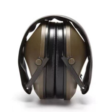 Tactical Headset Labor Protection Industrial Sleep Sound Insulation Earmuffs Anti-Noise Tactical Earmuffs, Green