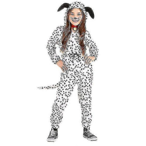 (110-120cm) 2026 Dalmatinerkostym för barn