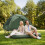 SoBuy Campingzelt-Set 2 Pers. mit Luftmatratze 4