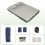 SoBuy Campingzelt-Set 2 Pers. mit Luftmatratze 6