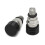 (Black) Kit de purge M2 Micro - Filetage 0,8, lot de 2 1