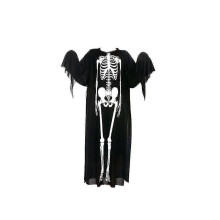 (For Kids) Halloween Skräckkostym Set: Spöke Skelett Vampyr Zombie Dödskalle Djävul Mantel Outfit