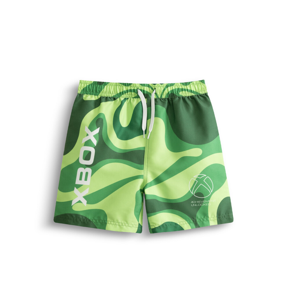 Xbox (5-6 Years) Swim Shorts (Boys ) Green