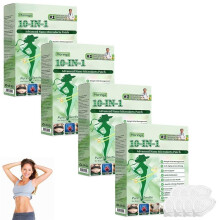(4pcs) 2026 New 10-in-1 Natural Patches,Moringa Berberine+Nad,for Women and Men, Suitable for All Skin Types