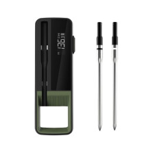 Wireless Food Meat Thermometer  Digital  BBQ Thermometer for Kitchen Cooking Oven Grill with 2 Probes