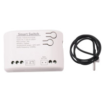 Tuya  Zigbee  with Temperature Sensor Passive Dry Contact Zigbee Relay Work with Home Assistant  7-32V