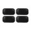 4 PCs Black Magic Sticky Pad Anti Slip Mat Car Dashboard for Cell Phone 2