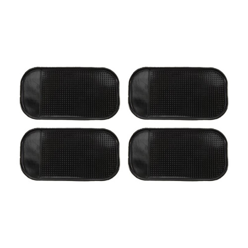 4 PCs Black Magic Sticky Pad Anti Slip Mat Car Dashboard for Cell Phone 1