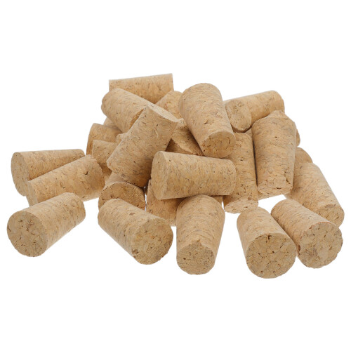 50Pcs Rolhas De Cortiça Tapered DIY Para Vinho E