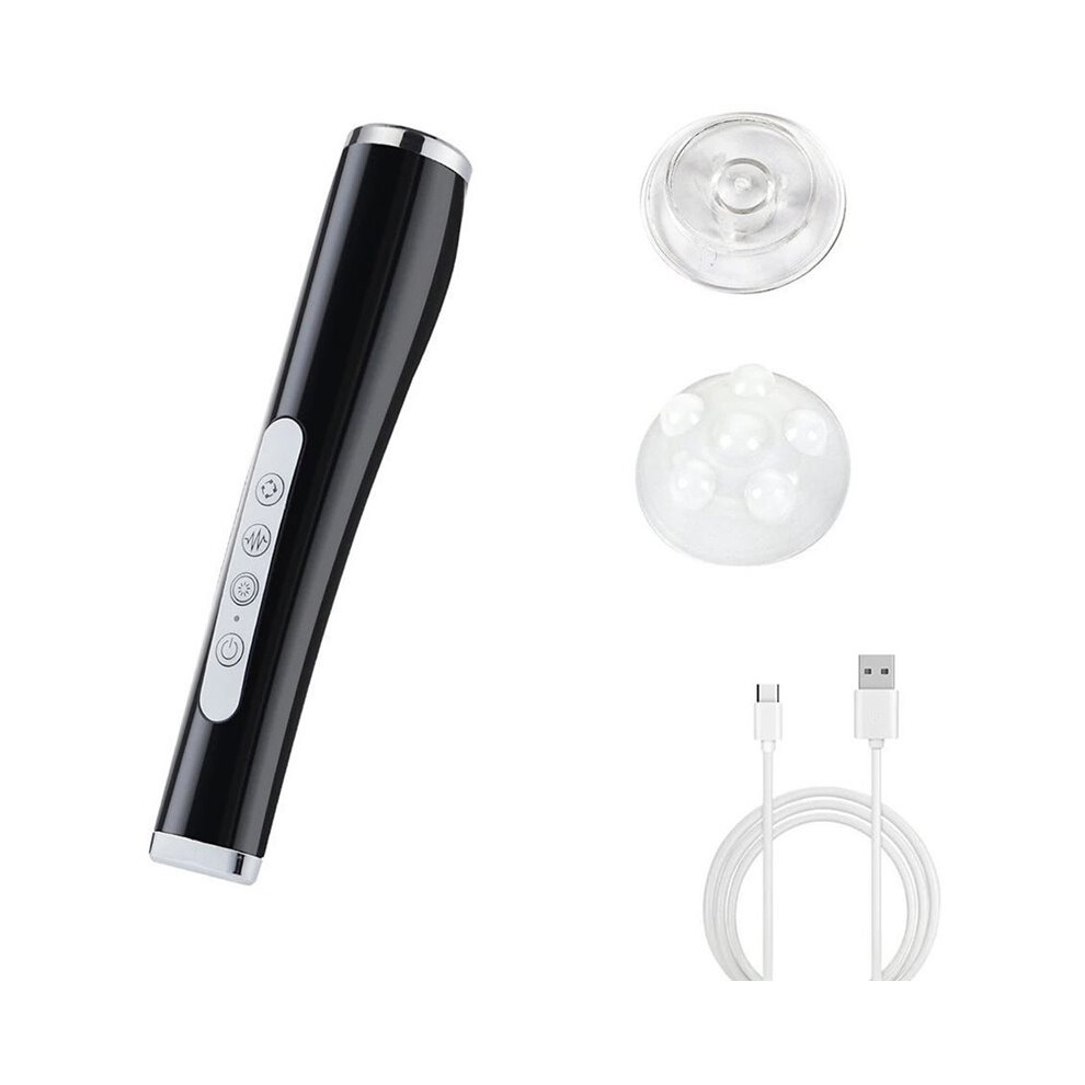 CO2 Oxygen Bubble Pen 5 Gear Vibration Oxygen Bubble Beauty Deep Cleansing Pores Exfoliate Photon Skin Care Machine A