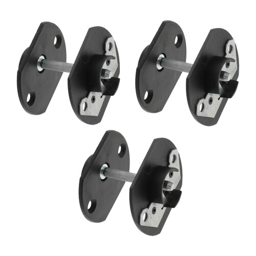 3Pcs Conectores Rápidos Para Sofá Seccional Metal Pe+ferro Multiuso
