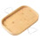 Multi-Purpose Tray Storage Tray Sofa Handrail Special Storage Tray Remote Control Snacks and Beverage Placement Storage Square Khaki 1