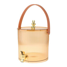 (Tea, 19cmx18.5cm 3.5L) Robusto dispenser per bevande da frigorifero con rubinetto e caraffa per acqua fredda per la conservazione.