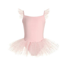 (pink, 110) Robe de ballet à paillettes ravissante pour filles, ensemble jupe et costume de danse