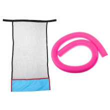 (Pink) Galleggiante per piscina, sedia galleggiante, lettino galleggiante, accessori per l'allenamento di nuoto