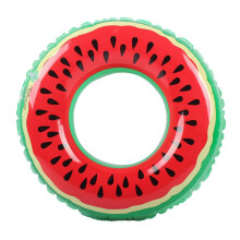 (Watermelon) Salvagente gonfiabile per bambini da 70 cm con simpatico motivo a frutta, ideale per la piscina e l'estate.