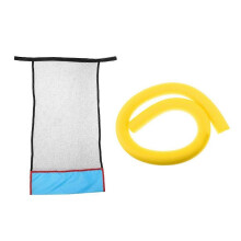 (Yellow) Simbassäng Nudel Float Chair Seat Flytande Bädd Simträningstillbehör