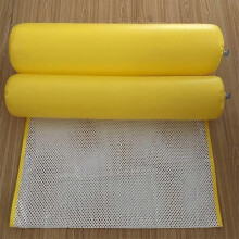 (Yellow) Amaca gonfiabile pieghevole per piscina, lettino monoposto con schienale