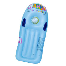 (Blue) Zattera gonfiabile per bambini con maniglie - Giocattolo acquatico estivo per divertirsi in piscina