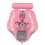 (Pink) Bouée gonflable pour bébé de 3 à 24 mois avec flotteur pour la queue 1