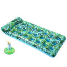 (A) Inflatable Leaf Pool Hammock Lounger for Adults & Kids, 2-Pack