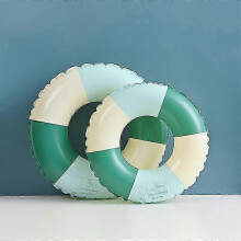 (olive green plaid, 2pcs80cm) 2026 Pool Float Tub PVC Uppblåsbar Sommarstrandfest Leksak Set för Simning Kul Födelsedagspresent