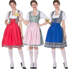 (S) Ensemble de cosplay sexy Halloween Tentation Robe de soubrette Uniforme de café