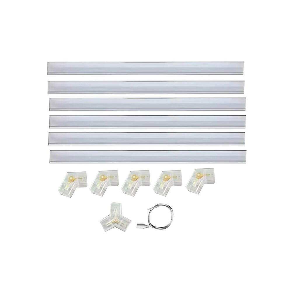 Honeycomb Led Diy Garage Light Hexagon Led Lamp Tube Barbershop Lighting For Workshop 4S Car Show Auto Body Repair Gym B 4714084887827
