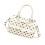 Trendy Lace Embellished Small Shoulder Bag Spacious-White 1