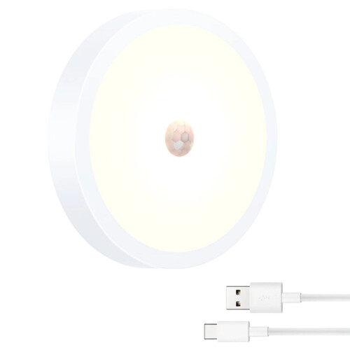 Magnetic Night Light Energy Saving Motion Sensors-warm color