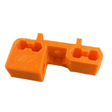 Lightweight Plastic Screwdriver Bit Holder-orange. color