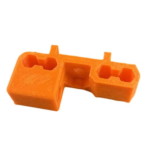 Lightweight Plastic Screwdriver Bit Holder-orange. color