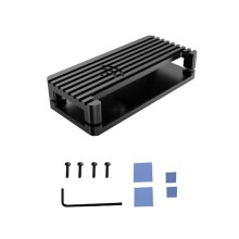 For Raspberry Pi Zero 2 W Aluminum Alloy Case Passive Cooling Heat Sink Universal Protective Case for RPi Zero 2 W