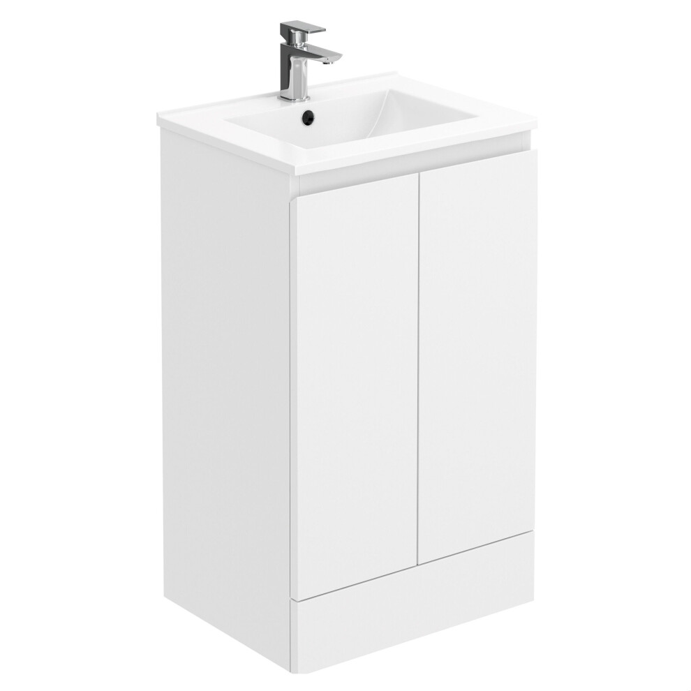 Balterley 500Mm Vanity Unit With Basin White